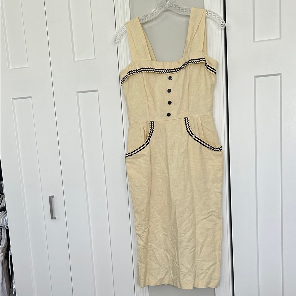 Vintage midi dress size small